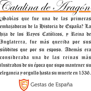 Catalina de Aragón/Baño Oro 18K
